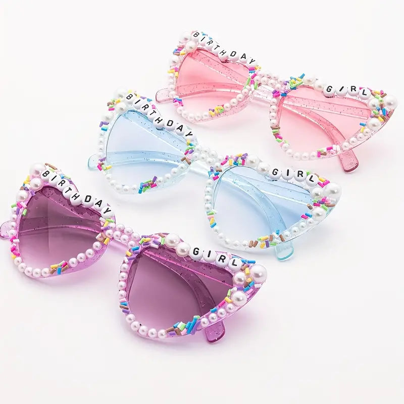 Lunettes de soleil pour fille d'anniversaire